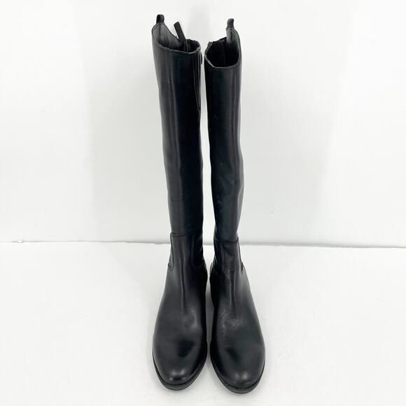 Sam Edelman Womens Penny Riding Boot US 4 EU 33.5 Wide Calf Black Leather NWOB - Picture 6 of 13